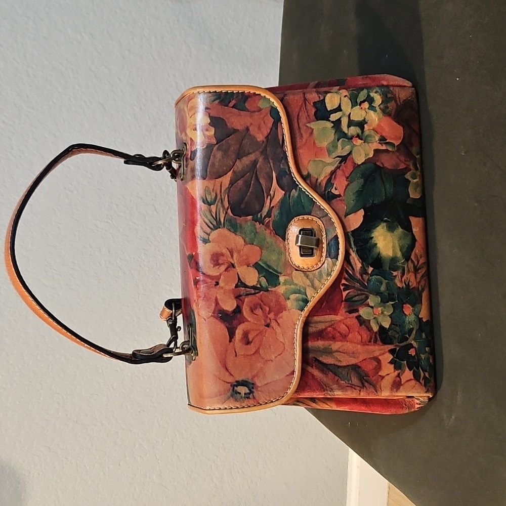 Patricia Nash Verga Frame Satchel - Picture 3 of 11